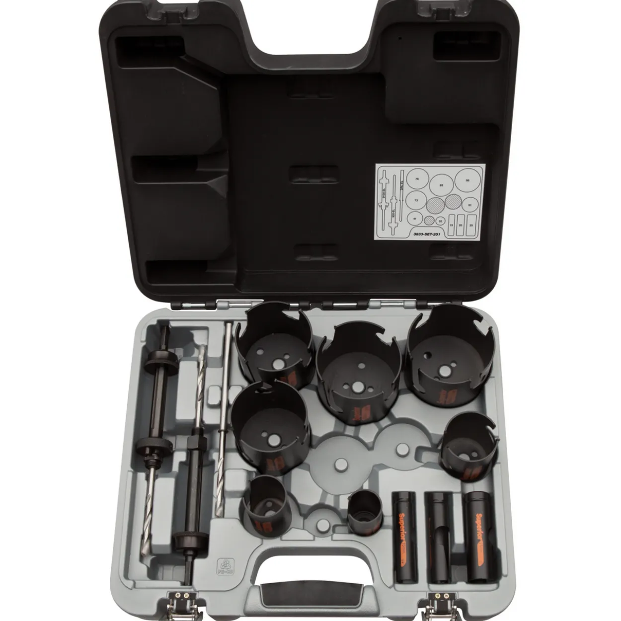 Bahco hullsagsett mc 3833-set-201
