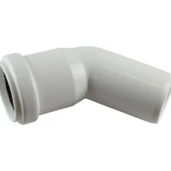 Bend 32mm 45 grd. pp hvit