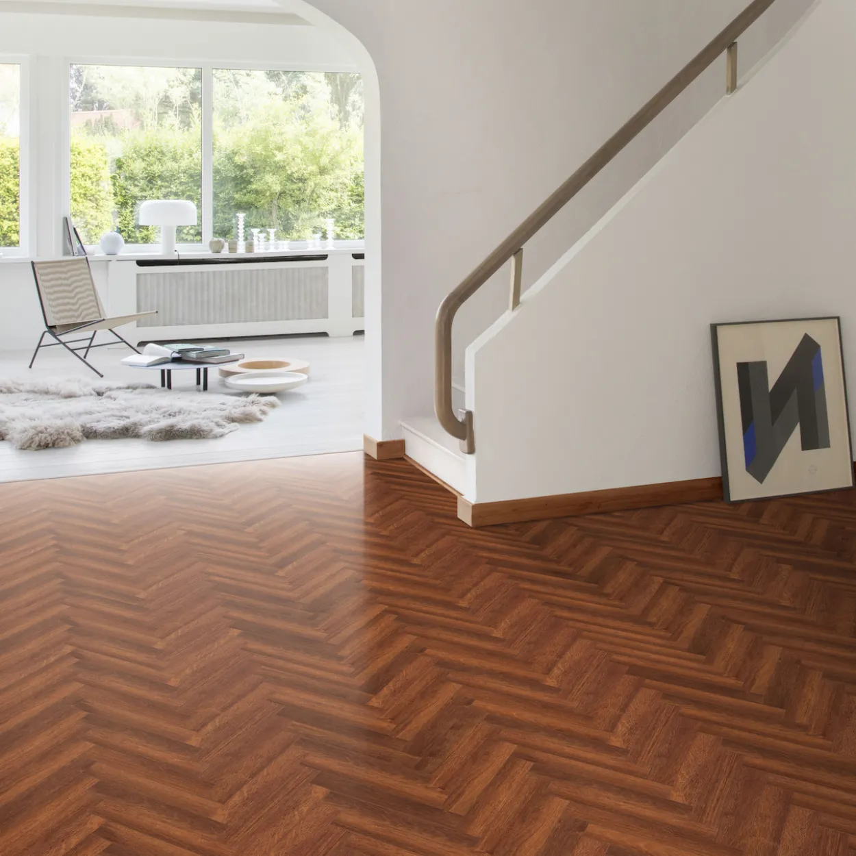 Berryalloc chateau merbau brun a laminatgulv