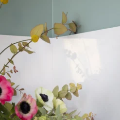 Berryalloc kitchen wall hvit snø glossy slett