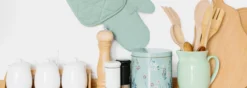 Berryalloc kitchen wall hvit snø glossy slett