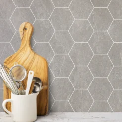 Berryalloc kitchen wall naturskifer hexagon satin finish