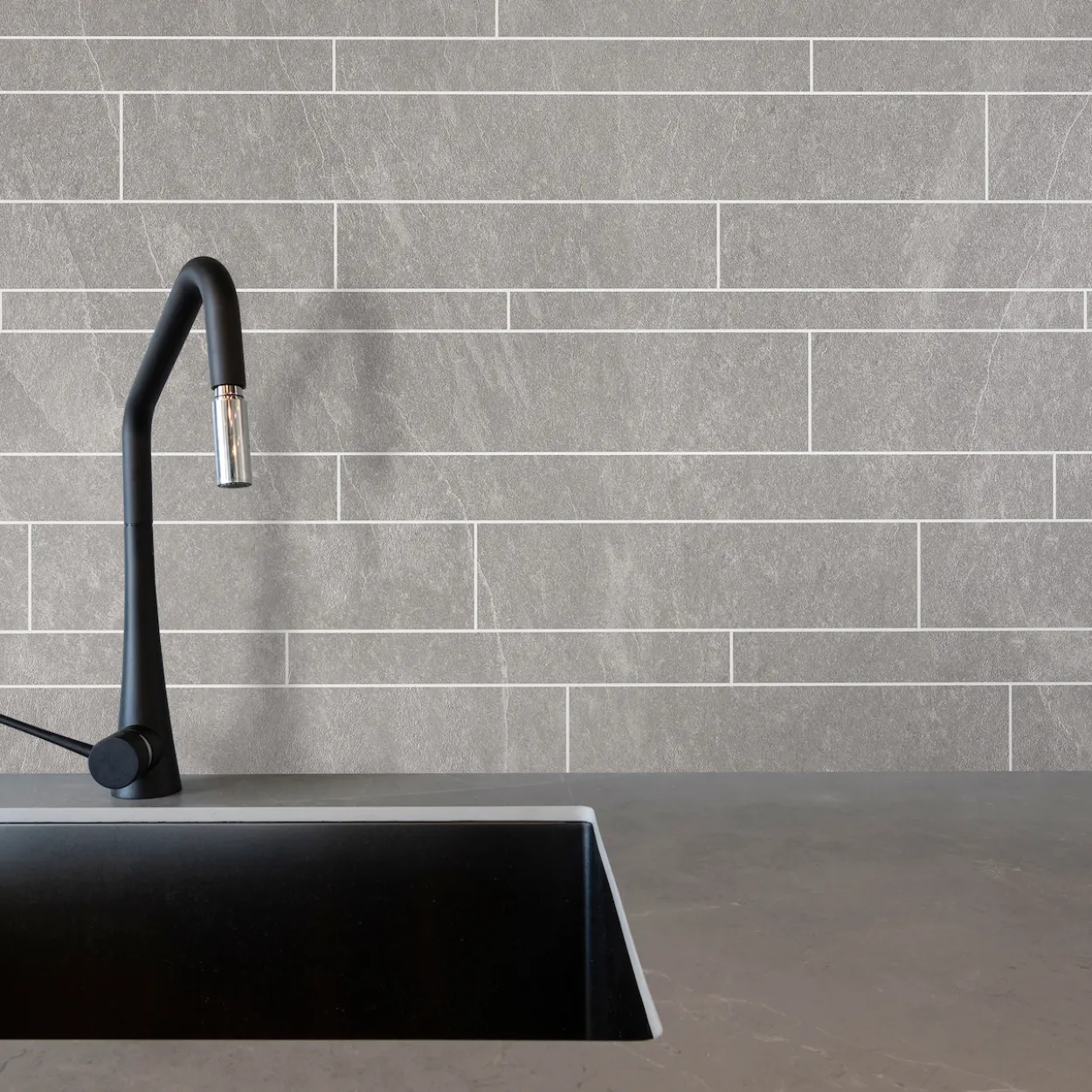 Berryalloc kitchen wall naturskifer brick satin finish