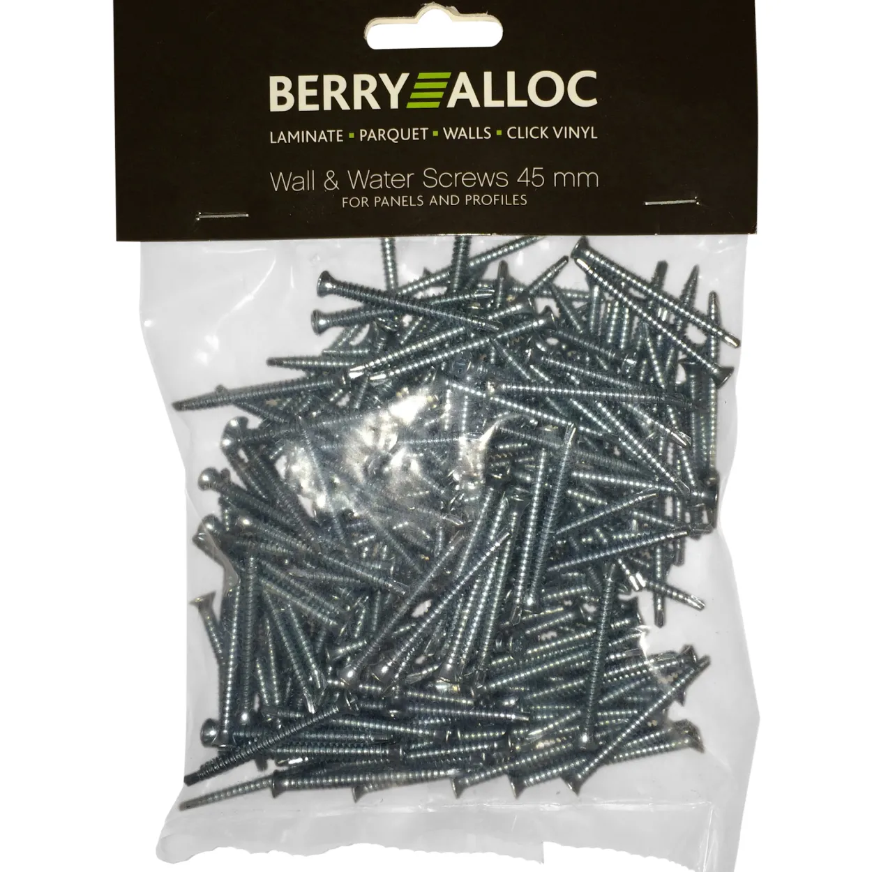 Berryalloc skrue 45mm for lister og panel 200 stk/pk