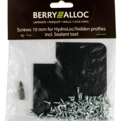 Berryalloc skruer til hydroloc skjulte profiler 100 stk. inkl. bit