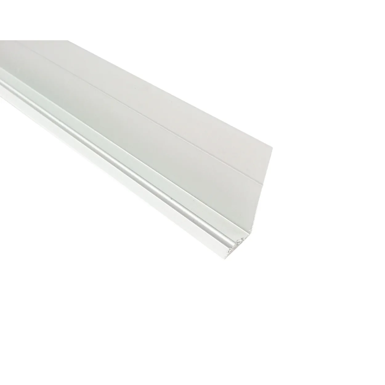 Berryalloc sokkellist med bunnspor hvit 2400mm