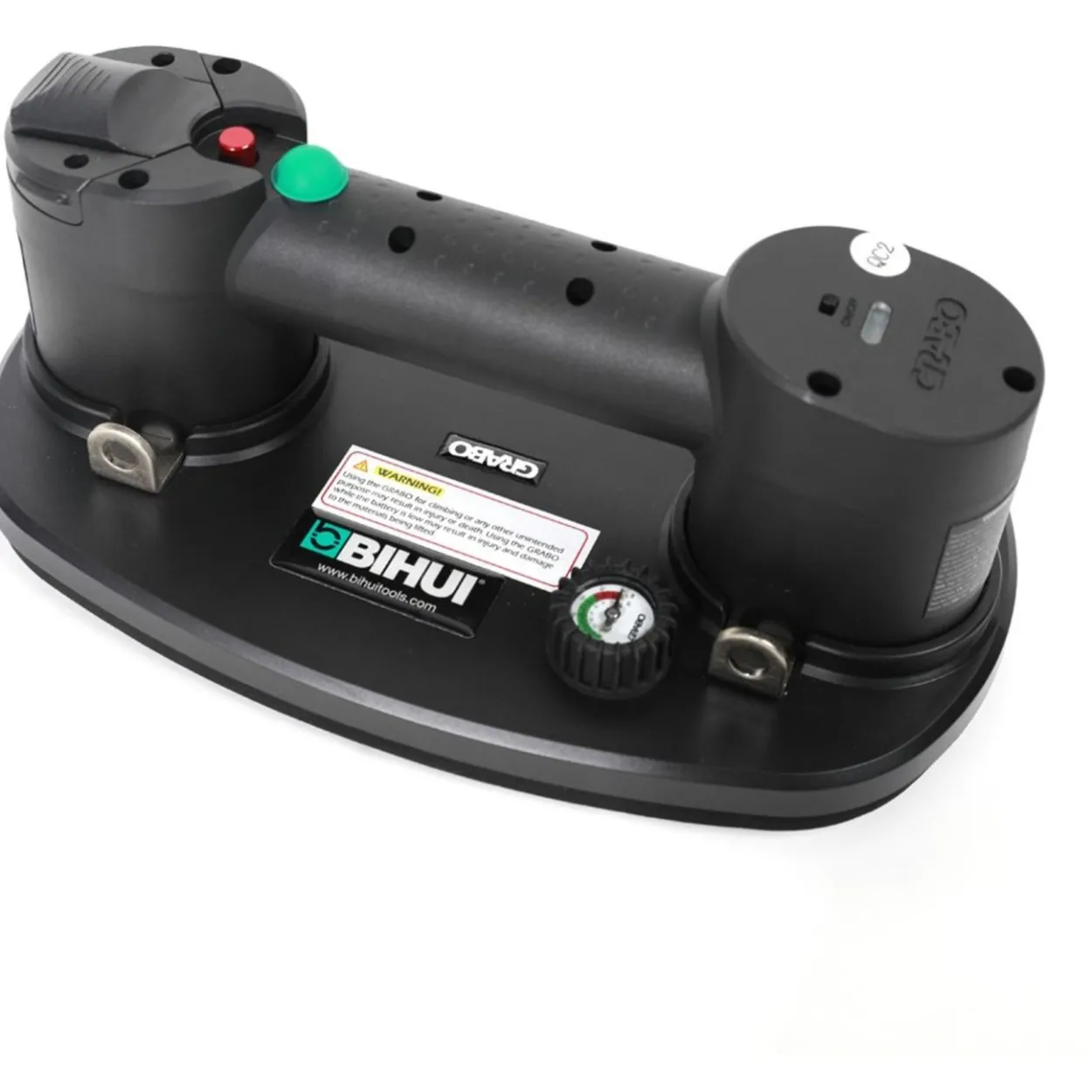 Bihui grabo plus batteridrevet sugekopp m/ 2 batterier og lader