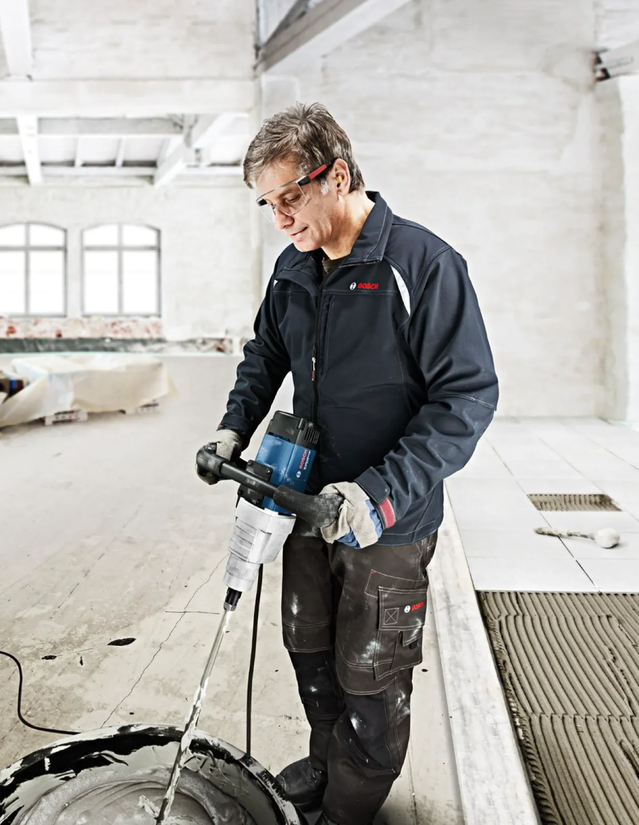 Bosch mørtelblander grw 18-2 e 1600w