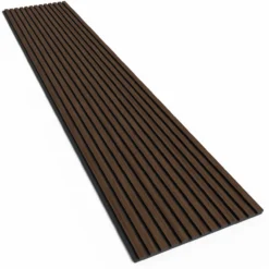 By venø pro akustikk spileplate valnøtt 2400x520x17 mm