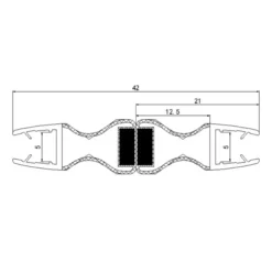 Celeste carpo magnetlist 180° 2-pk