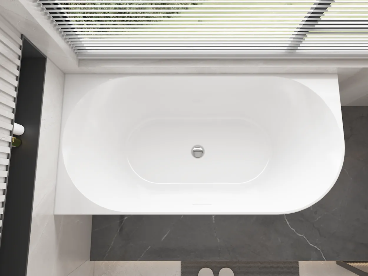 Celeste caserta badekar 150x75 venstre