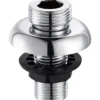 Celeste kabinettgjennomføring 1/2"x3/4" 2stk krom