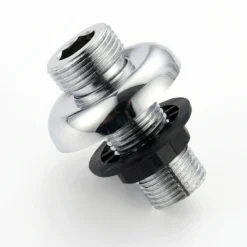 Celeste kabinettgjennomføring 1/2"x3/4" 55mm 2stk krom