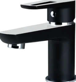 Celeste marlow servantbatteri krom/matt sort