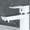 Celeste marlow servantbatteri krom/hvit