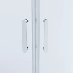 Celeste novara buet dusjkabinett 90x90x206 cm m/sikkerhetsfolie krom
