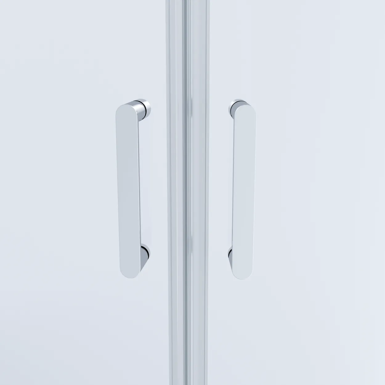 Celeste novara buet dusjkabinett 90x90x206 cm m/sikkerhetsfolie krom