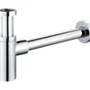 Celeste rund vannlås 1 1/4", krom