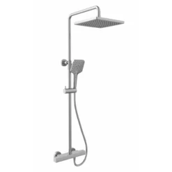 Celeste stone dusjsett m/dusjtermostat krom