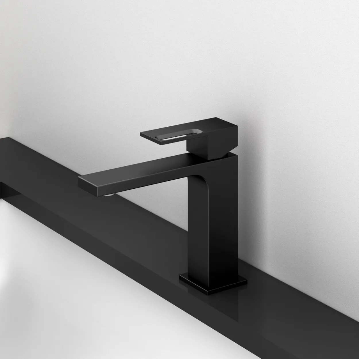 Celeste stone servantbatteri matt sort