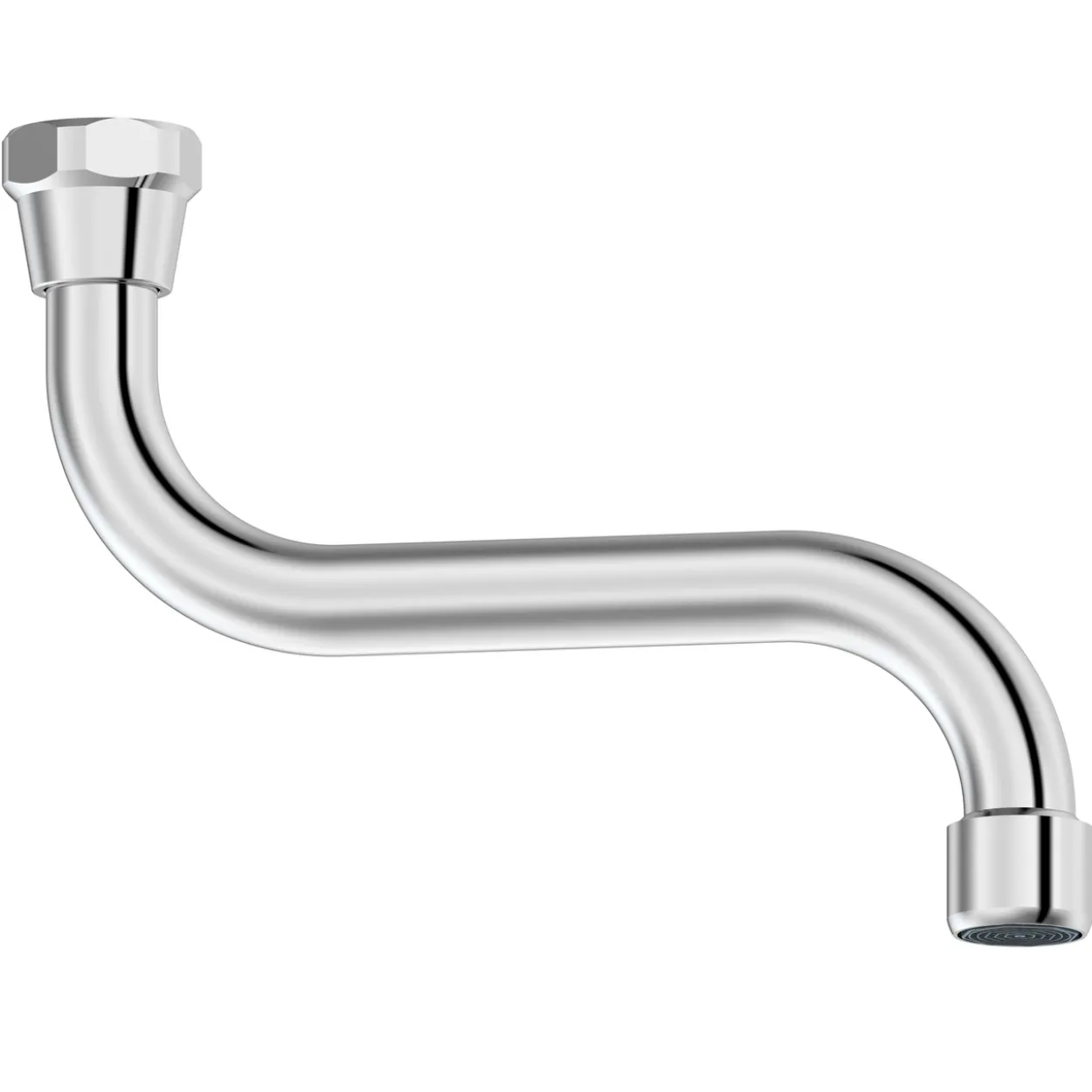 Celeste svingtut 150mm 3/4" s-tut krom