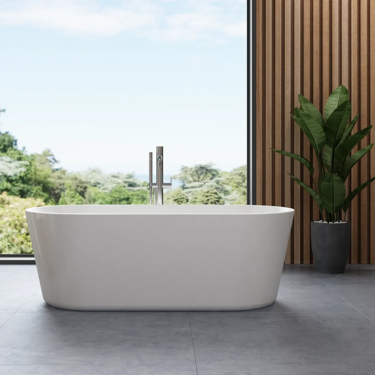 Celeste treviso badekar 167x79