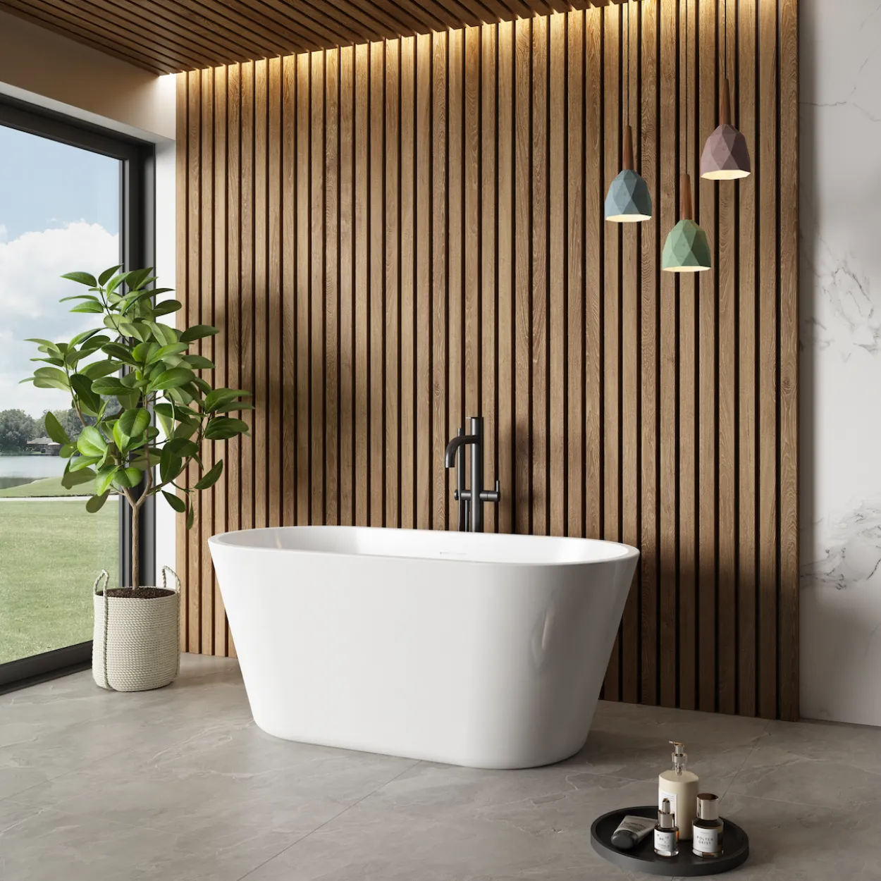 Celeste treviso badekar 140x68