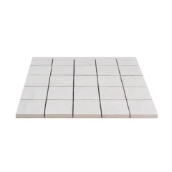 Cemento cassero mosaico bianco 6x6 9mm