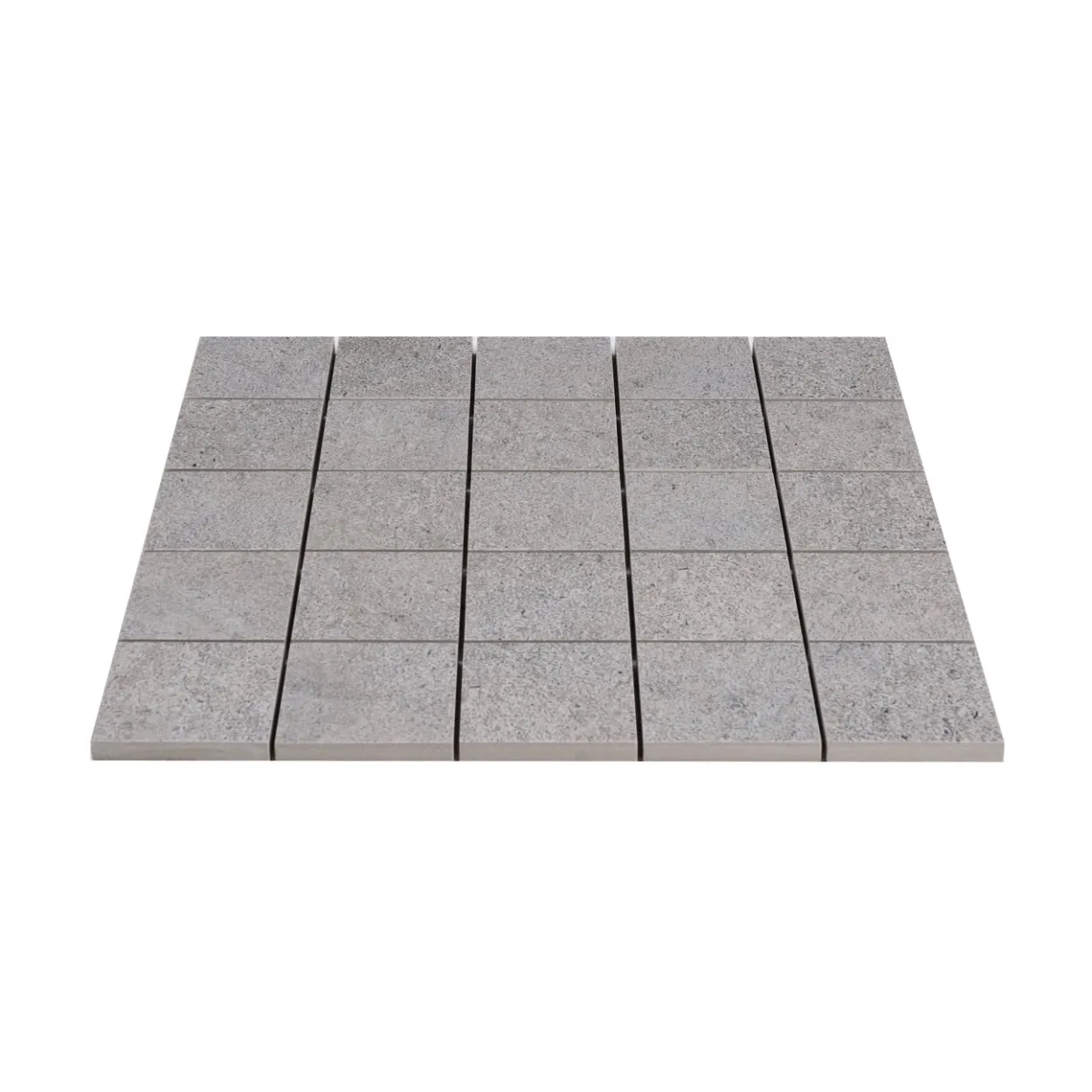 Cemento cassero mosaico grigio 6x6 9mm