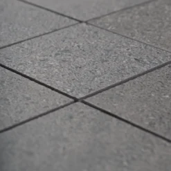 Cemento rasato antracite mosaico 6x6 9mm
