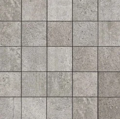 Cemento rasato grigio mosaico 6x6 9mm