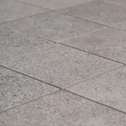 Cemento rasato grigio mosaico 6x6 9mm