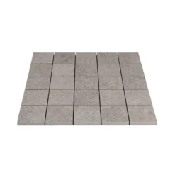 Cemento rasato grigio mosaico 6x6 9mm