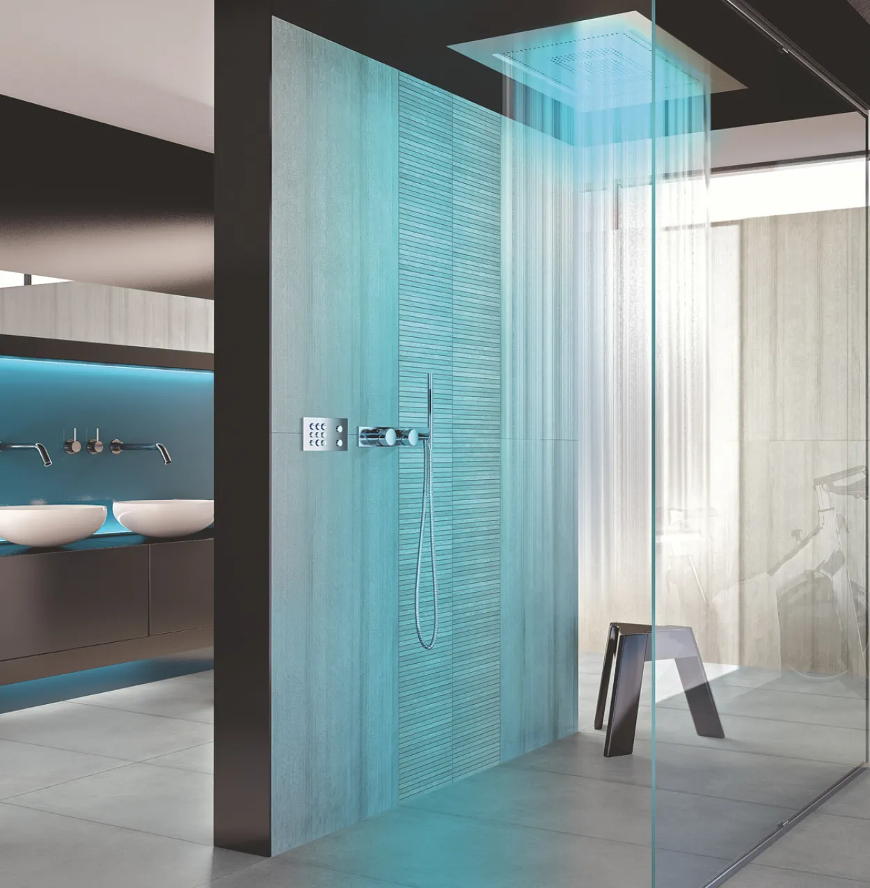 Cemento rasato grigio 30x30 9mm