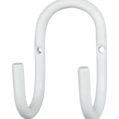 Classic liten knagg m/1 krok 8mm hvit