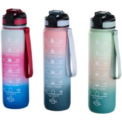 Day drikkeflaske m/stropp 900ml motivational assortert farge