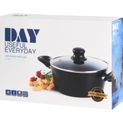 Day gryte alu 2,5l ø20 h9cm sort