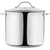 Day gryte 14l rustfritt stål m/glasslokk