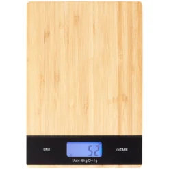 Day kjøkkenvekt digital maks 5kg bambus