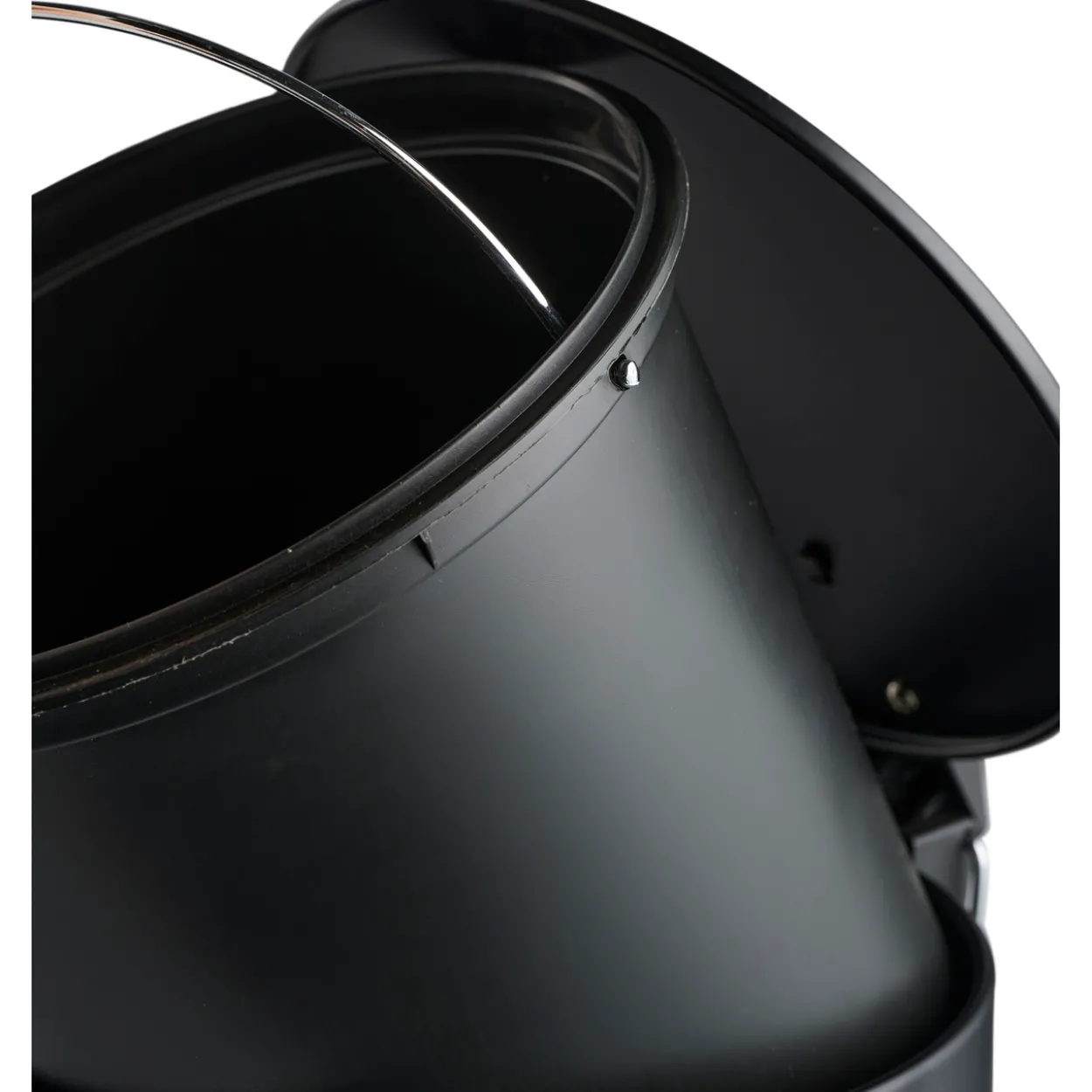 Day pedalbøtte 5l rf.stål sort