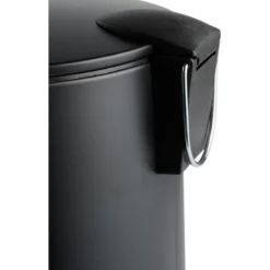 Day pedalbøtte 5l rf.stål sort