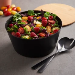 Day salatskål m/bambus lokk