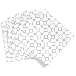 D-c-fix classic selvklebende gulvfliser bloomy grid