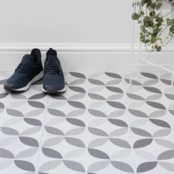 D-c-fix classic selvklebende gulvfliser geometric