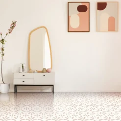 D-c-fix classic selvklebende gulvfliser vintage flowers