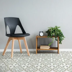 D-c-fix classic selvklebende gulvfliser motif green
