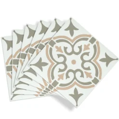 D-c-fix classic selvklebende gulvfliser motif green