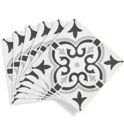 D-c-fix classic selvklebende gulvfliser motif grey
