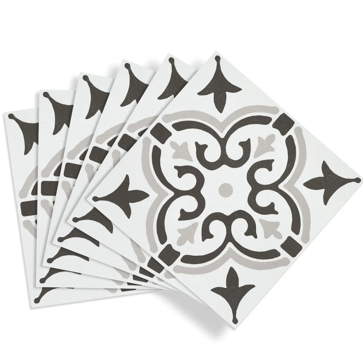D-c-fix classic selvklebende gulvfliser motif grey