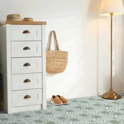 D-c-fix classic selvklebende gulvfliser green oriental tiles